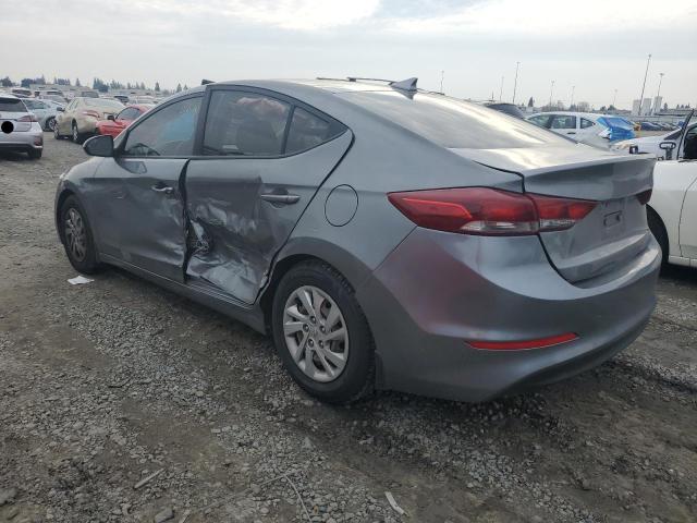 KMHD74LF8HU122352 - 2017 HYUNDAI ELANTRA SE GRAY photo 2