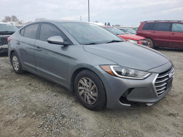 KMHD74LF8HU122352 - 2017 HYUNDAI ELANTRA SE GRAY photo 4