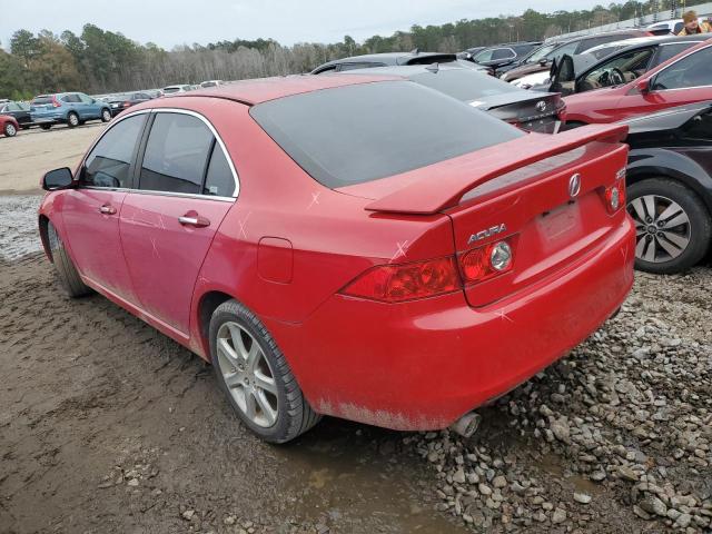 JH4CL96874C031299 - 2004 ACURA TSX RED photo 2