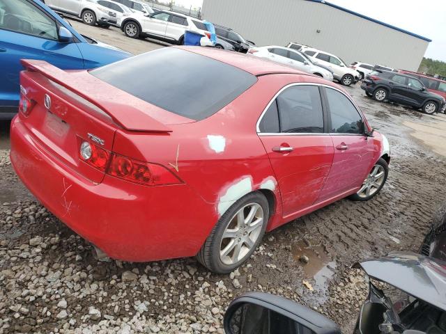 JH4CL96874C031299 - 2004 ACURA TSX RED photo 3