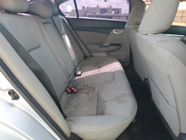 19XFB2F80FE216900 - 2015 HONDA CIVIC EX SILVER photo 10