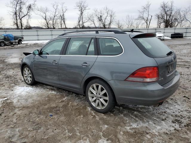 3VWML7AJ2CM666865 - 2012 VOLKSWAGEN JETTA TDI GRAY photo 2