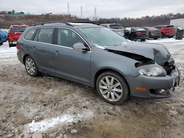 3VWML7AJ2CM666865 - 2012 VOLKSWAGEN JETTA TDI GRAY photo 4