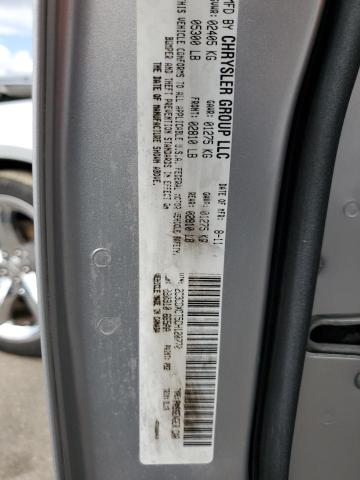 2C3CDXCT5CH120770 - 2012 DODGE CHARGER R/T Күміс фото 12