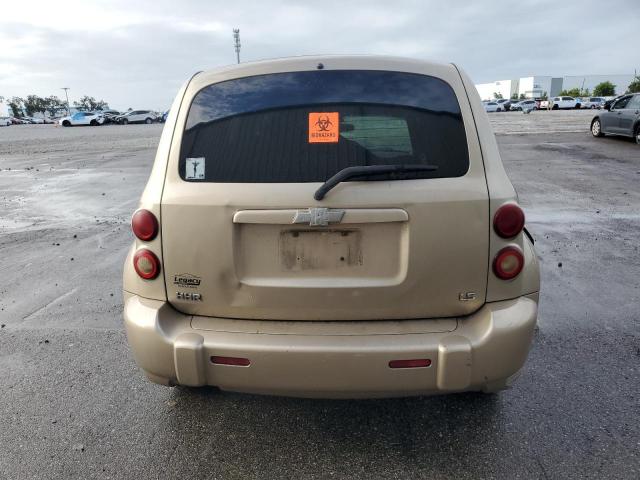 3GNDA13D28S555689 - 2008 CHEVROLET HHR LS GOLD photo 6