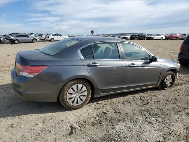 1HGCP2F35BA110272 - 2011 HONDA ACCORD LX GRAY photo 3