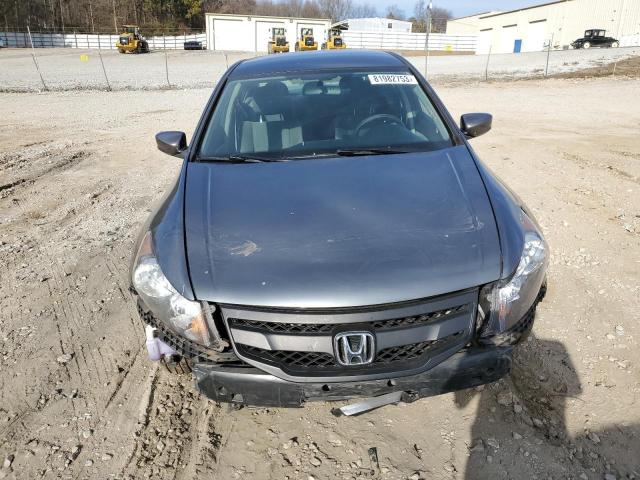 1HGCP2F35BA110272 - 2011 HONDA ACCORD LX GRAY photo 5