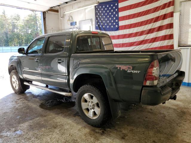 3TMLU4EN2AM051074 - 2010 TOYOTA TACOMA DOUBLE CAB Зелений фото 2