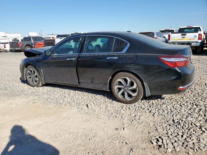 1HGCR3F03GA008711 - 2016 HONDA ACCORD EXL BLACK photo 2