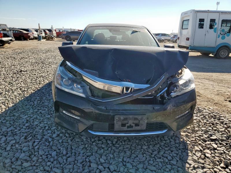 1HGCR3F03GA008711 - 2016 HONDA ACCORD EXL BLACK photo 5