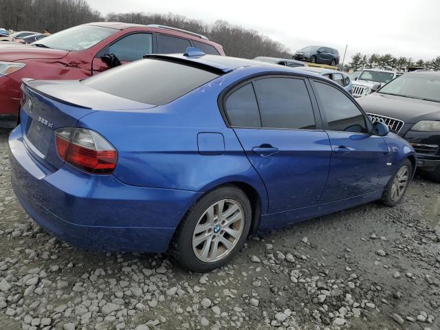 WBAVC93527KX54960 - 2007 BMW 328 XI BLUE photo 3