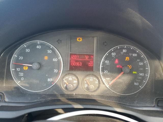 3VWRM71K48M123004 - 2008 VOLKSWAGEN JETTA SE BLACK photo 9