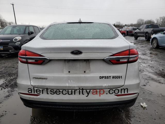 3FA6P0G73LR127683 - 2020 FORD FUSION S WHITE photo 6