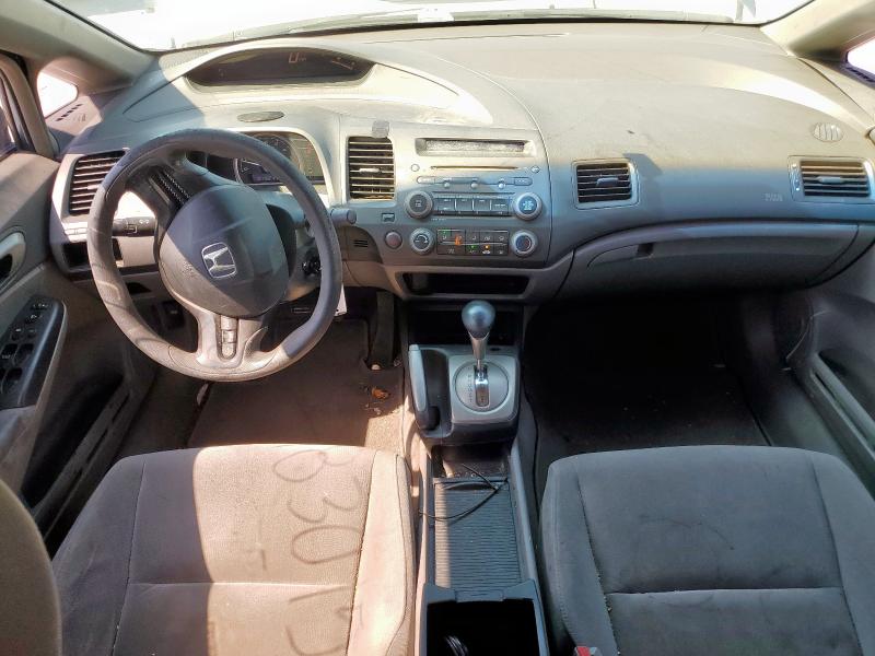 1HGFA16538L033926 - 2008 HONDA CIVIC LX BLUE photo 8