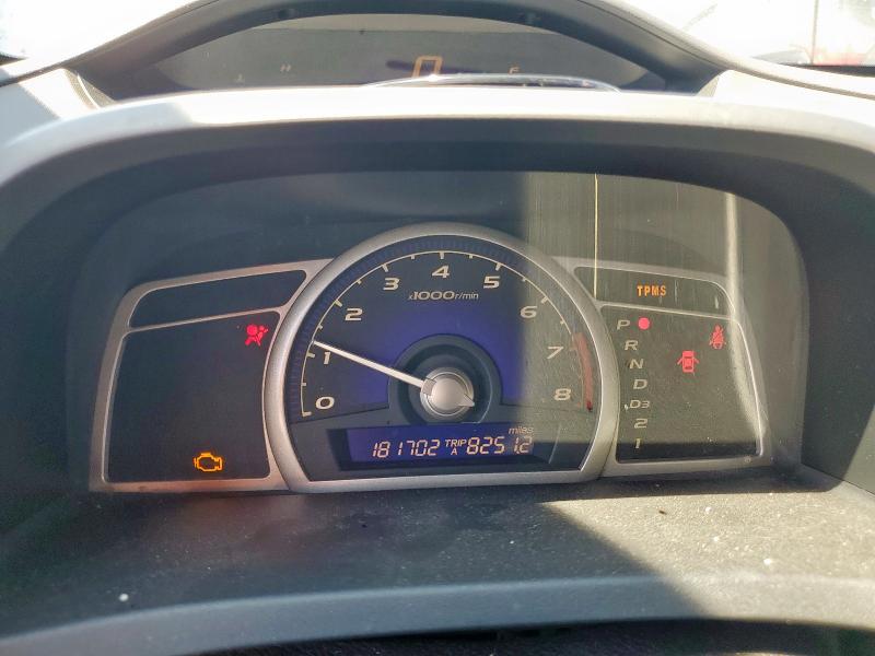 1HGFA16538L033926 - 2008 HONDA CIVIC LX BLUE photo 9