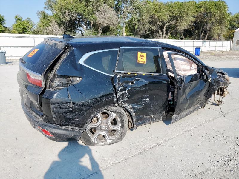 7FARW1H88JE044907 - 2018 HONDA CR-V EXL შავი ფოტო 3