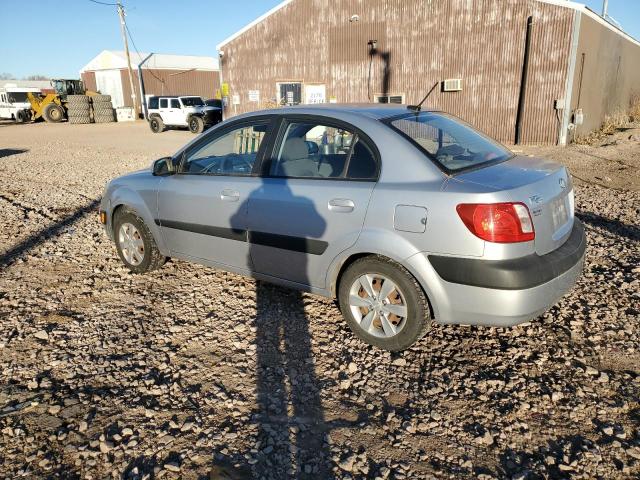 KNADE223396504619 - 2009 KIA RIO BASE SILVER photo 2