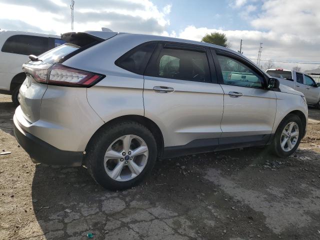 2FMPK4G95JBB13748 - 2018 FORD EDGE SE SILVER photo 3