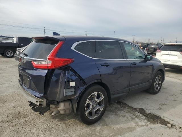 7FARW1H53JE008046 - 2018 HONDA CR-V EX BLUE photo 3