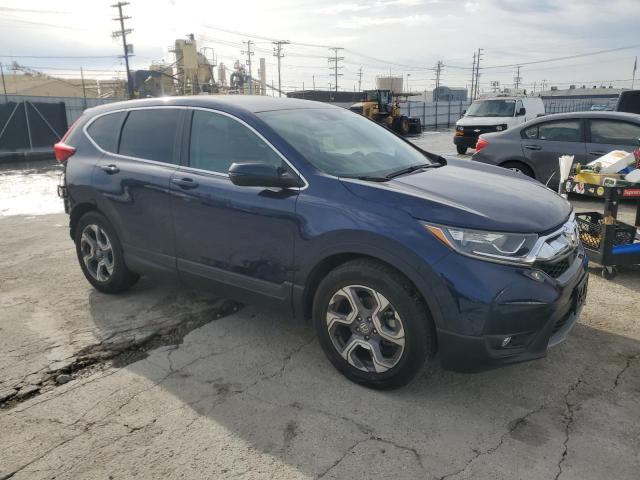 7FARW1H53JE008046 - 2018 HONDA CR-V EX BLUE photo 4