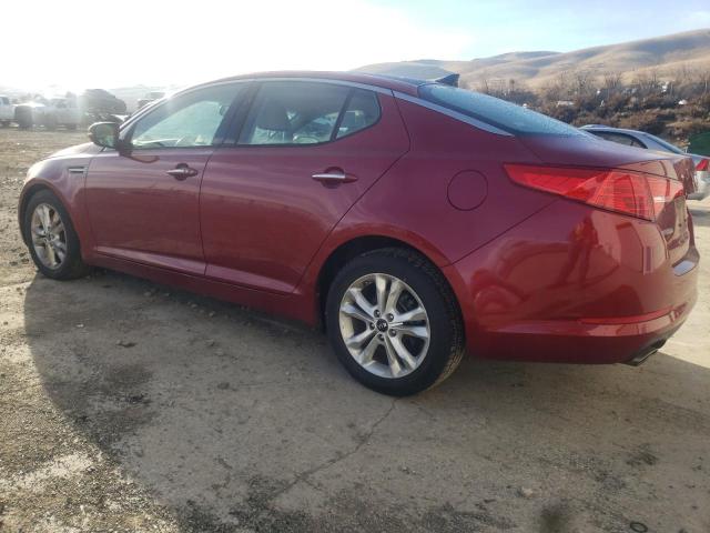 KNAGN4A74B5094454 - 2011 KIA OPTIMA EX RED photo 2