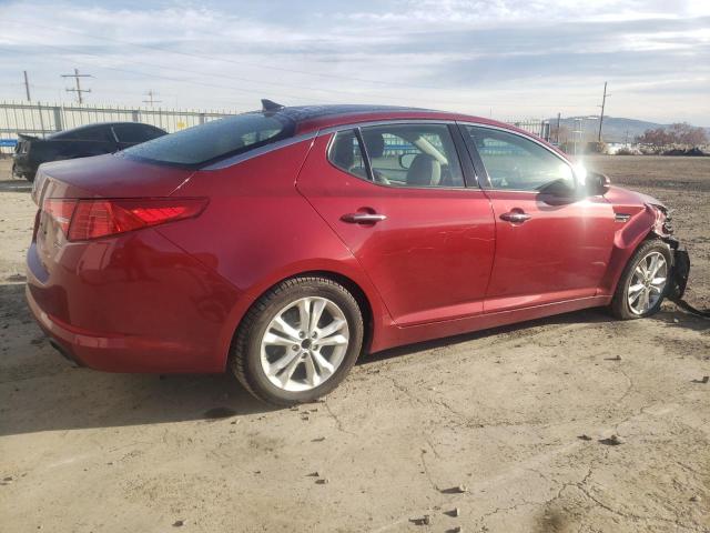 KNAGN4A74B5094454 - 2011 KIA OPTIMA EX RED photo 3