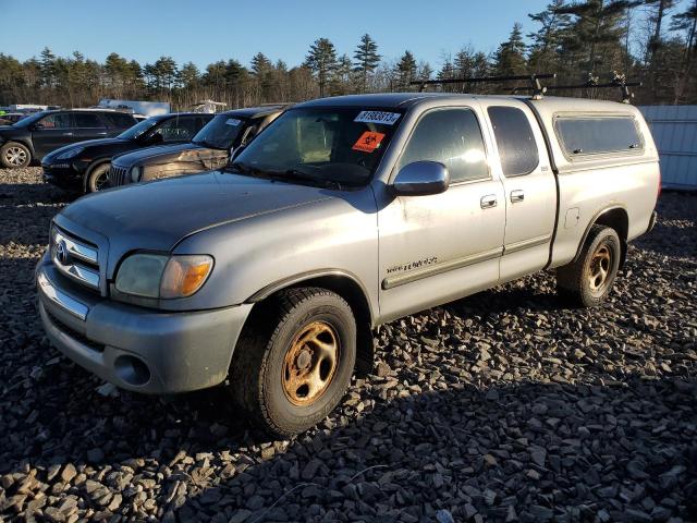 5TBBT44156S483316 - 2006 TOYOTA TUNDRA ACCESS CAB SR5 GRAY photo 1