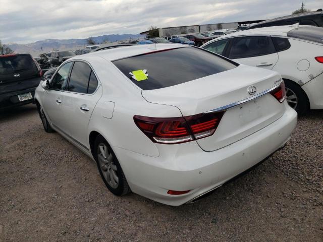 JTHBL5EF5E5129113 - 2014 LEXUS LS 460 WHITE photo 2