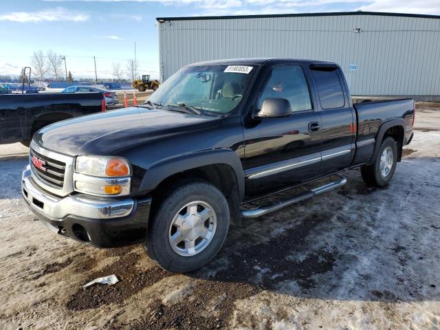 2GTEK19TX41298263 - 2004 GMC NEW SIERRA K1500 BLACK photo 1