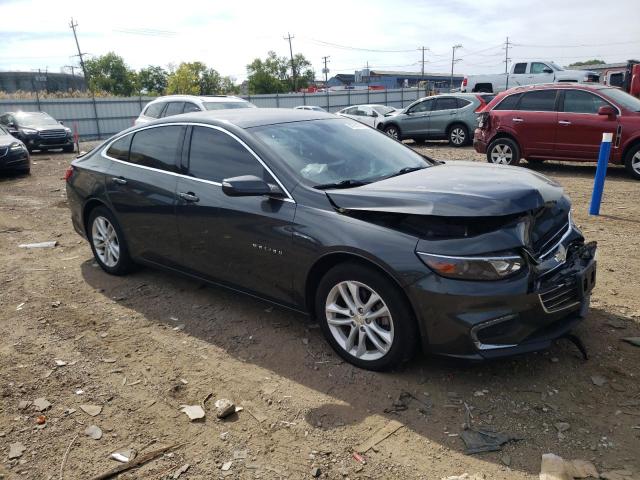 1G1ZE5ST4GF345898 - 2016 CHEVROLET MALIBU LT GRAY photo 4