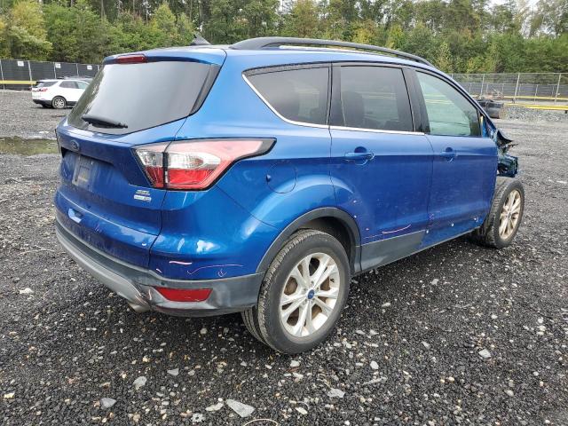 1FMCU9HD1JUA28196 - 2018 FORD ESCAPE SEL BLUE photo 3