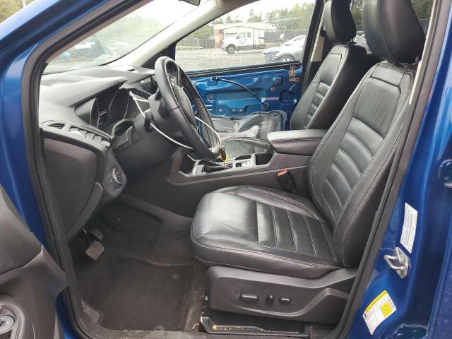1FMCU9HD1JUA28196 - 2018 FORD ESCAPE SEL BLUE photo 7
