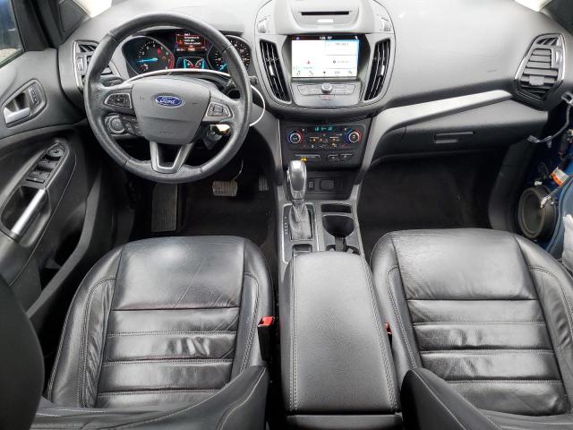 1FMCU9HD1JUA28196 - 2018 FORD ESCAPE SEL BLUE photo 8