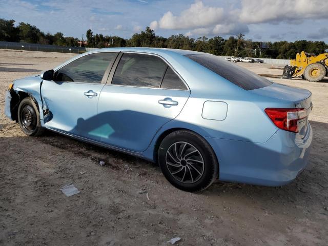 4T1BF1FK5CU500962 - 2012 TOYOTA CAMRY BASE BLUE photo 2