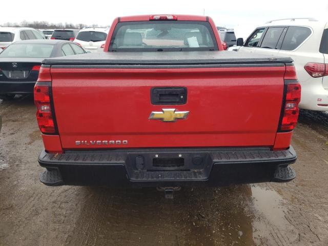 1GCNCPEC0EZ339501 - 2014 CHEVROLET SILVERADO C1500 RED photo 6