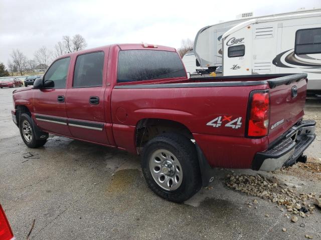 2GCEK13T461148208 - 2006 CHEVROLET SILVERADO K1500 BURGUNDY photo 2