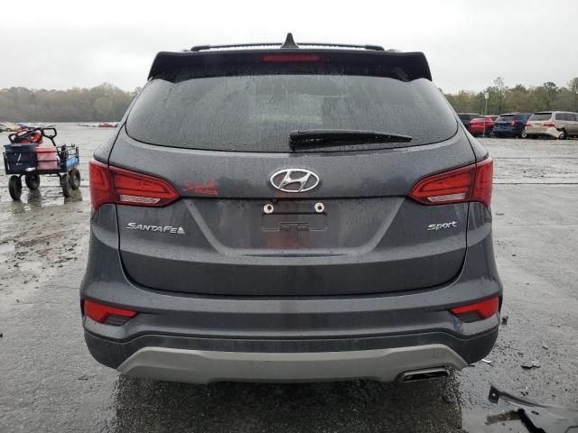 5XYZU3LB7HG427711 - 2017 HYUNDAI SANTA FE S GRAY photo 6