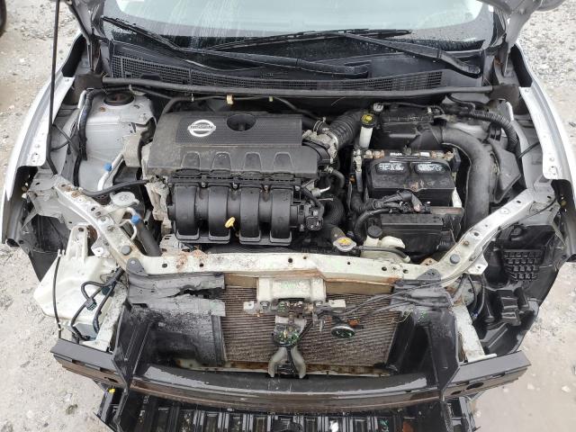 3N1AB7AP7DL668084 - 2013 NISSAN SENTRA S SILVER photo 11