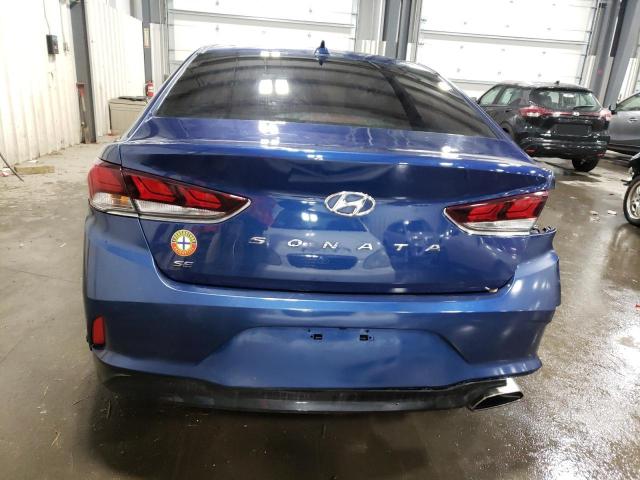 5NPE24AF2JH728711 - 2018 HYUNDAI SONATA SE BLUE photo 6