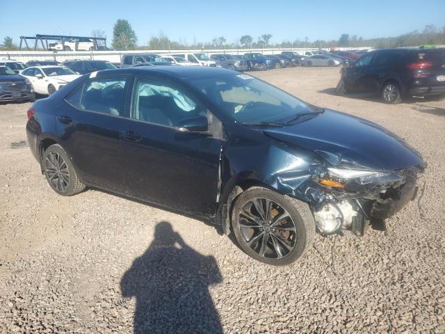 2T1BURHE9JC100722 - 2018 TOYOTA COROLLA L 蓝色 照片 4