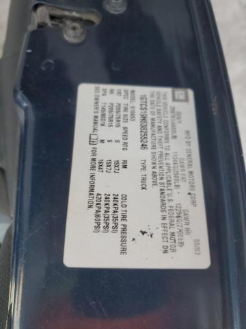 1GTCS19H638255246 - 2003 GMC SONOMA BLUE photo 12