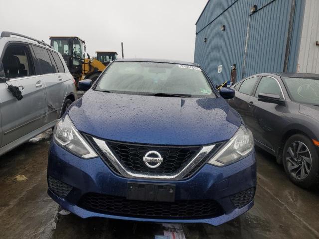 3N1AB7AP1HY409373 - 2017 NISSAN SENTRA S BLUE photo 5