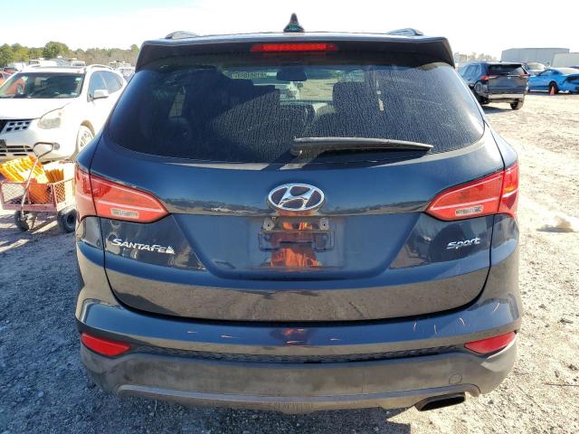 5XYZU3LB0FG255230 - 2015 HYUNDAI SANTA FE S BLUE photo 6