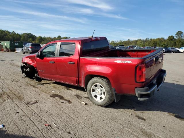 1GCGTBEN6M1266189 - 2021 CHEVROLET COLORADO BURGUNDY photo 2