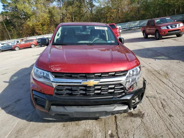 1GCGTBEN6M1266189 - 2021 CHEVROLET COLORADO BURGUNDY photo 5