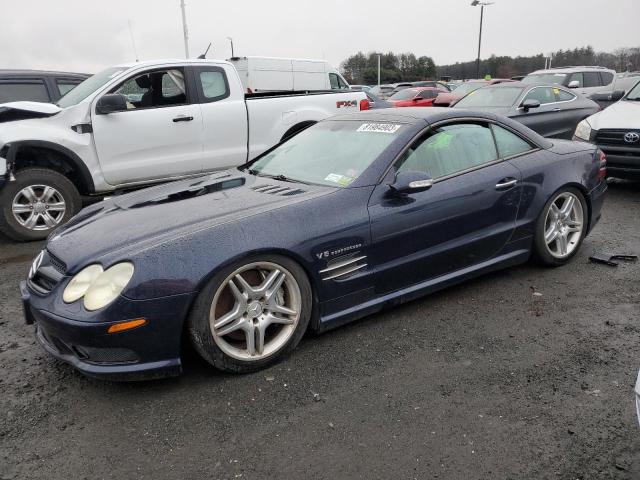 WDBSK74F13F035737 - 2003 MERCEDES-BENZ SL 55 AMG BLUE photo 1