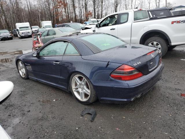 WDBSK74F13F035737 - 2003 MERCEDES-BENZ SL 55 AMG BLUE photo 2