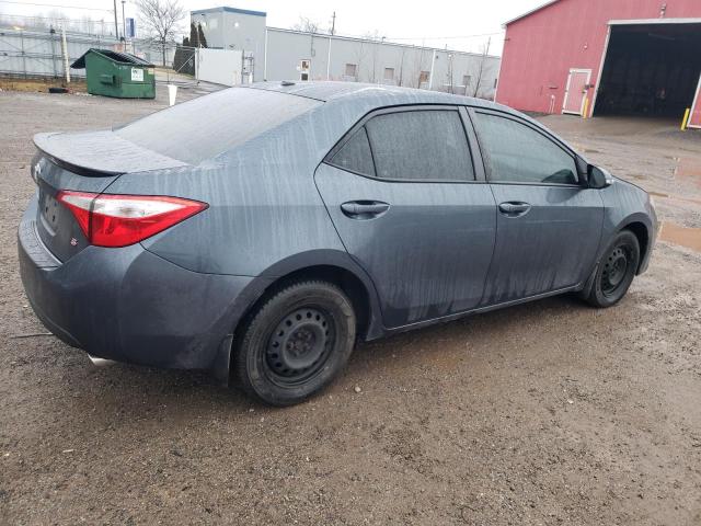 2T1BURHEXGC568676 - 2016 TOYOTA COROLLA L GRAY photo 3