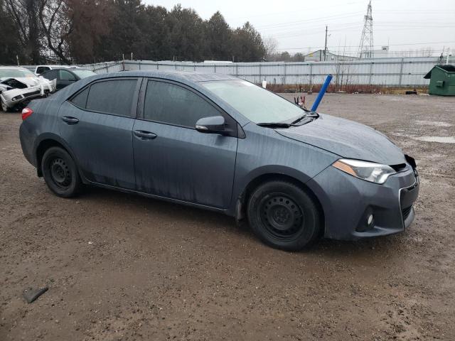 2T1BURHEXGC568676 - 2016 TOYOTA COROLLA L GRAY photo 4