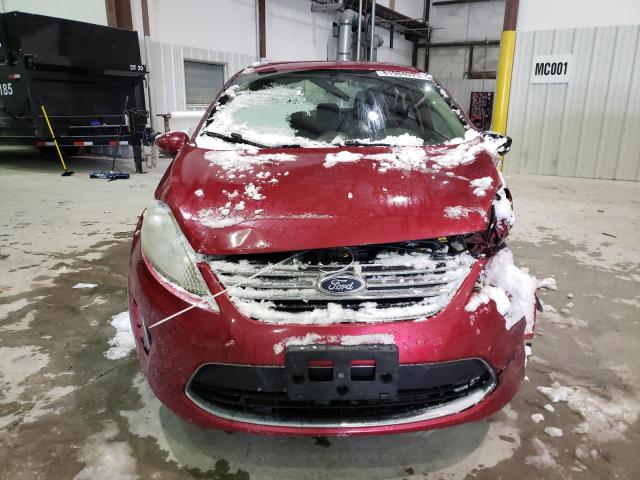 3FADP4BJ8BM102128 - 2011 FORD FIESTA SE RED photo 5